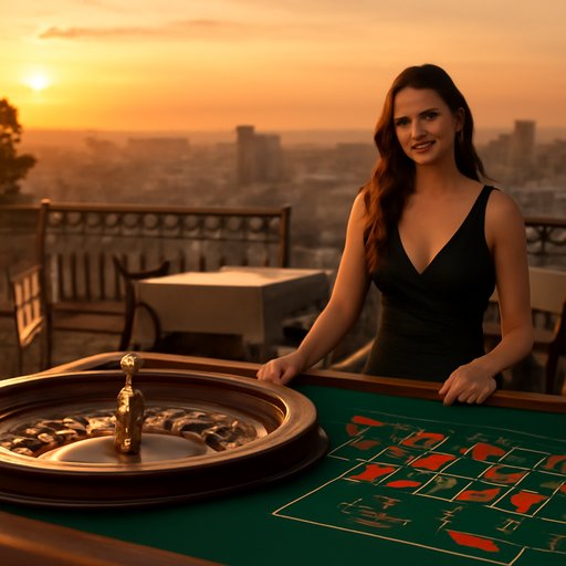ae77 live roulette table